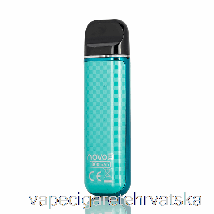 Vape Hrvatska Smok Novo 3 25w Pod System Peacock Blue Karbonska Vlakna